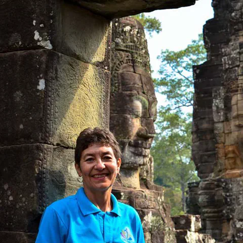 Bayon Temple. We did so many retreat based on this wonderful history.